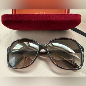Gucci Women's Tortoiseshell Sunglasses